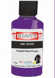 Denny's Floor Paint For Garages Colour- Twilight Royal Purple - Oilproof Tyre-Tough Hardwearing