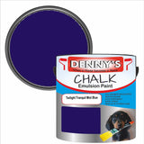 Denny's Chalk Paint For Furniture Colour- Twilight Tranquil Mist Blue - Matte Scuffproof Refresh