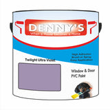 Denny's Plastic Paint For Pipes Colour- Twilight Ultra Violet - Chemical-Safe Impactproof Durable