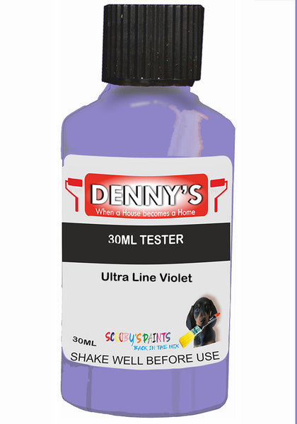 Denny's Chalk Paint For Furniture Colour- Grace Powder Cottage Violet - Matte Scuffproof Refresh
