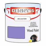 Denny's Wood Paint For Dressers Colour- Ultra Line Violet - Scratchproof Easy-Clean Refresh