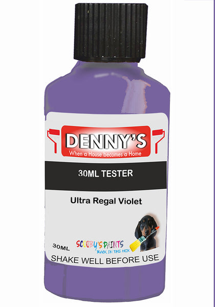 Denny's Chalk Paint For Furniture Colour- Charm Bloom Dusty Violet - Matte Scuffproof Refresh