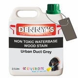Denny's Stain Paint For Decking Colour- Urban Duct Grey - Anti-Slip Weatherproof Nourish