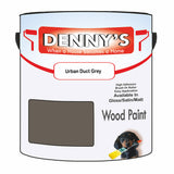 Denny's Wood Paint For Decking Colour- Urban Duct Grey - Anti-Slip Weatherproof Durable