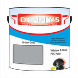 Denny's Plastic Paint For Doors Colour- Urban Grey - Scuffproof Wipeable Durable