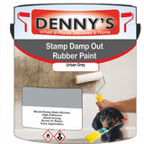 Denny's Waterpoof Paint For Stamp Out Damp Colour- Urban Grey - Damp-Block Mould-Safe Breathable