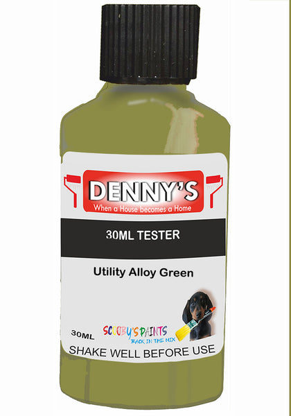 Denny's Chalk Paint For Furniture Colour- Moss Dew Green - Matte Scuffproof Refresh