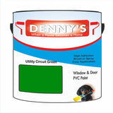 Denny's Plastic Paint For Pipes Colour- Utility Circuit Green - Chemical-Safe Impactproof Durable