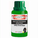 Denny's Stain Paint For Sheds Colour- Utility Circuit Green - Weatherproof Uv-Safe Nourish
