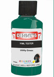Denny's Floor Paint For Garages Colour- Utility Green - Oilproof Tyre-Tough Hardwearing