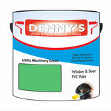 Denny's Plastic Paint For Pvc Colour- Utility Machinery Green - Adhesion Tough Colour-Hold