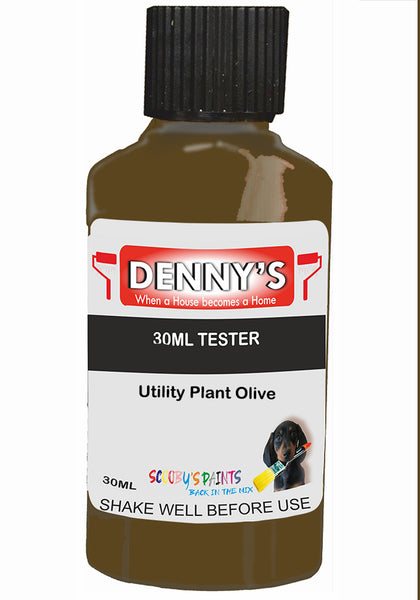 Denny's Chalk Paint For Furniture Colour- Dune Grain Olive - Matte Scuffproof Refresh