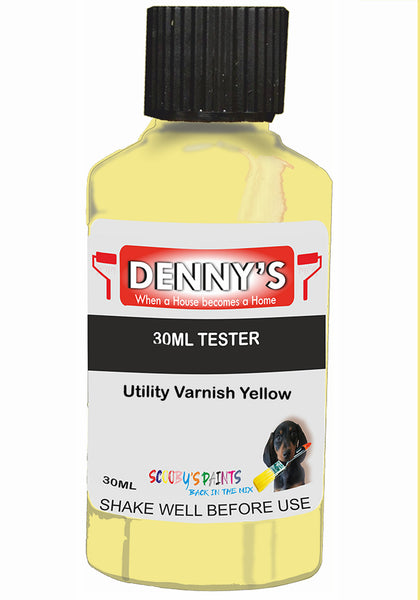 Denny's Chalk Paint For Furniture Colour- Gold Soft Yellow - Matte Scuffproof Refresh