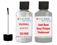 Vauxhall Mokka X Abalone White Code 42B/486B/42C Anti rust primer protective paint