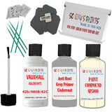 Paint Stone Chip Scratch Repair For Vauxhall Mokka X Abalone White Code 42B/486B/42C