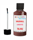 Vauxhall Kadett Almandin Red Code 70L/44U Touch Up Paint