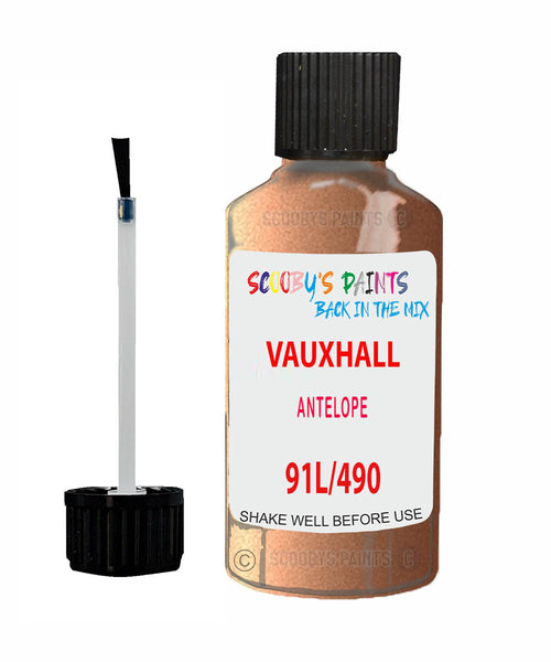 Vauxhall Astra Antelope Code 91L/490 Touch Up Paint