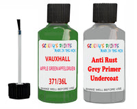 Vauxhall Combo Apple Green/Apfelgruen Code 371/36L Anti rust primer protective paint