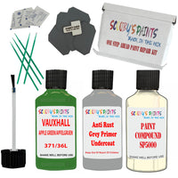 Paint Stone Chip Scratch Repair For Vauxhall Combo Apple Green/Apfelgruen Code 371/36L