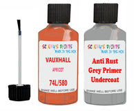Vauxhall Corsa Apricot Code 74L/580 Anti rust primer protective paint