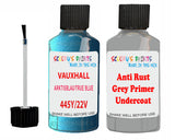 Vauxhall Crossland Arktisblau/True Blue Code 445Y/22V Anti rust primer protective paint