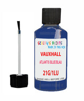 Vauxhall Corsa Atlantis Blue/Blau Code 21G/1Lu Touch Up Paint