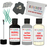 Paint Stone Chip Scratch Repair For Vauxhall Crossland Black Meet Kettle Code 507B/22Y/Gbo
