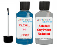Vauxhall Arena Blau Code 32U/423/24U Anti rust primer protective paint