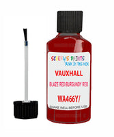 Vauxhall Mokka X Blaze Red/Burgundy Red Code Wa466Y/Gx5 Touch Up Paint