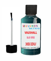 Vauxhall Astra Blue Verde Code 30D/2Du/37Q Touch Up Paint