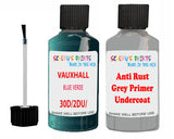 Vauxhall Coupe Blue Verde Code 30D/2Du/37Q Anti rust primer protective paint