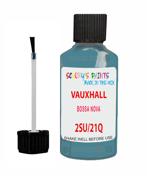 Vauxhall Meriva Bossa Nova Code 2Su/21Q Touch Up Paint