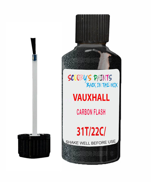 Vauxhall Cascada Graphitschwarz/Carbon Flash/Midnight Bla Code 31T/22C/Gar Touch Up Paint