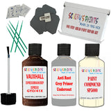 Paint Stone Chip Scratch Repair For Vauxhall Mokka X Espressobraun/Deep Espresso Code Gyo/41X