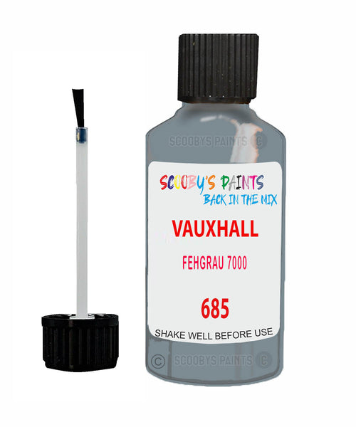 Vauxhall Astra Fehgrau 7000 Code 685 Touch Up Paint