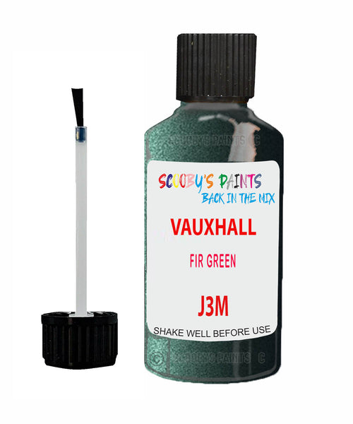 Vauxhall Monterey Fir Green Code J3M Touch Up Paint