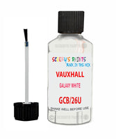 Vauxhall Antara Galaxy White Code Gcb/26U Touch Up Paint