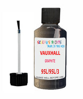 Vauxhall Astra Graphite Code 95L/95L/363 Touch Up Paint