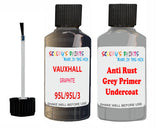 Vauxhall Frontera Graphite Code 95L/95L/363 Anti rust primer protective paint
