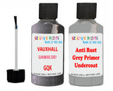 Vauxhall Antara Gunsmoke Grey Code Gqk Anti rust primer protective paint