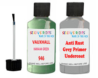 Vauxhall Astra Hawaian Green Code 946 Anti rust primer protective paint