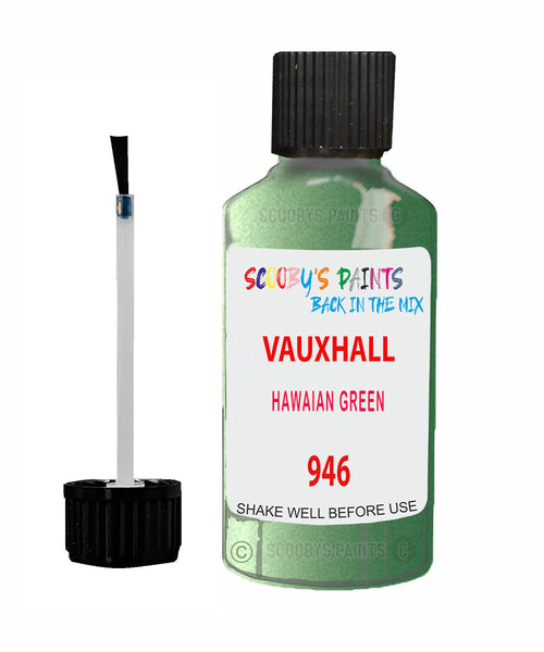 Vauxhall Astra Cabrio Hawaian Green Code 946 Touch Up Paint