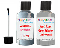 Vauxhall Kadett Haze/Ibiza Blue Code 21L/261 Anti rust primer protective paint