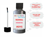 paint code location Vauxhall Astra Infernorot/Red Code 64U/41Q