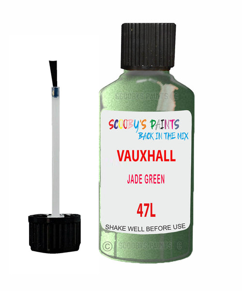 Vauxhall Frontera Mint Green/Green Code 47L Touch Up Paint