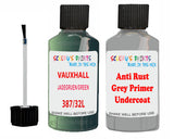 Vauxhall Frontera Jadegruen/Green Code 387/32L Anti rust primer protective paint