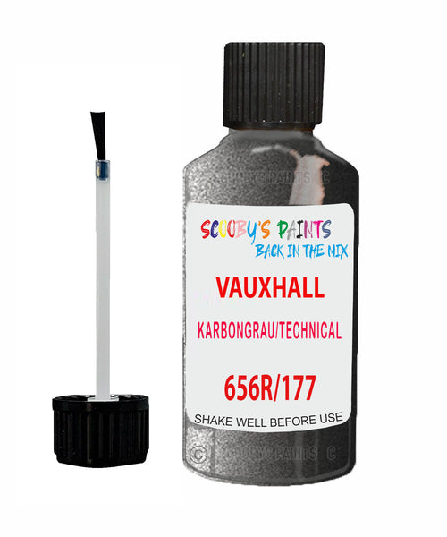 Vauxhall Astra Vxr Karbongrau/Technical Grey Code 656R/177/86R Touch Up Paint