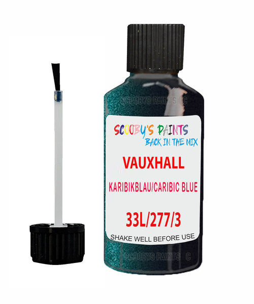 Vauxhall Corsa Karibikblau/Caribic Blue Code 33L/277/33U Touch Up Paint