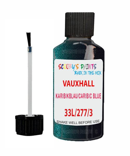 Vauxhall Frontera Karibikblau/Caribic Blue Code 33L/277/33U Touch Up Paint