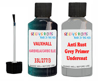 Vauxhall Corsa Karibikblau/Caribic Blue Code 33L/277/33U Anti rust primer protective paint